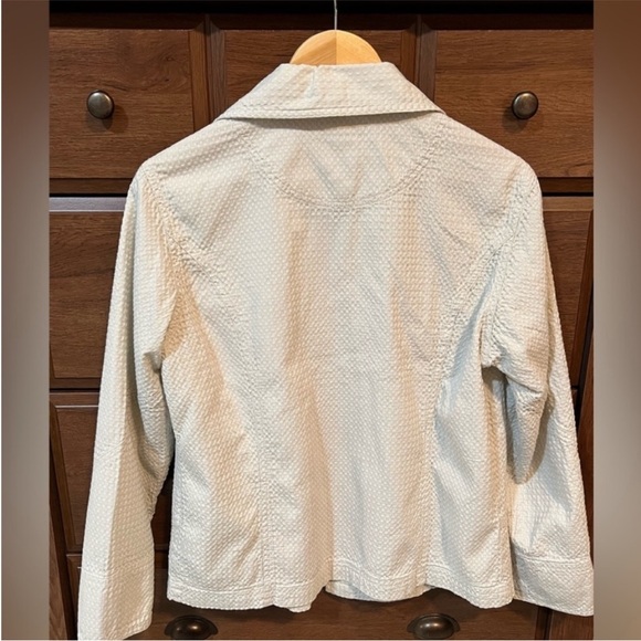 Columbia Women's Cream Textured Blazer - Picture 2 of 7